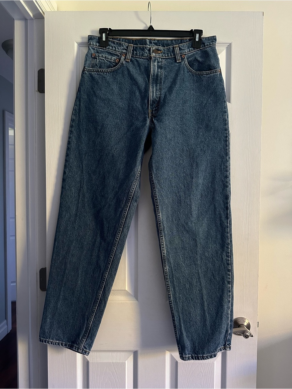 Size 36 Levi’s 550 Men’s Vintage Made In Canada Relaxed Tapered Jeans Blue - Picture 3 of 8